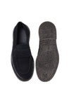 Baldinini-Blue suede leather loafers-Flache Schuhe-Black-Deal-Outlet-by-ARCHIVIST