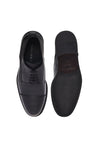 Baldinini-Black leather lace-ups-Flache Schuhe-Black-Deal-Outlet-by-ARCHIVIST