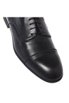 Baldinini-Black leather lace-ups-Flache Schuhe-Black-Deal-Outlet-by-ARCHIVIST