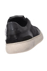 Baldinini-Grey suede leather and wool trainers-Sneaker-Black-Deal-Outlet-by-ARCHIVIST