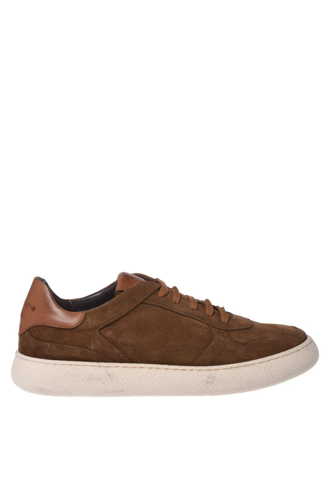 Baldinini-Brown suede leather trainers-Sneaker-Black-Deal-Outlet-by-ARCHIVIST