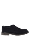 Baldinini-Blue suede leather lace-ups-Flache Schuhe-Black-Deal-Outlet-by-ARCHIVIST