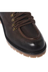 Baldinini-Dark brown nubuck lace-ups-Flache Schuhe-Black-Deal-Outlet-by-ARCHIVIST