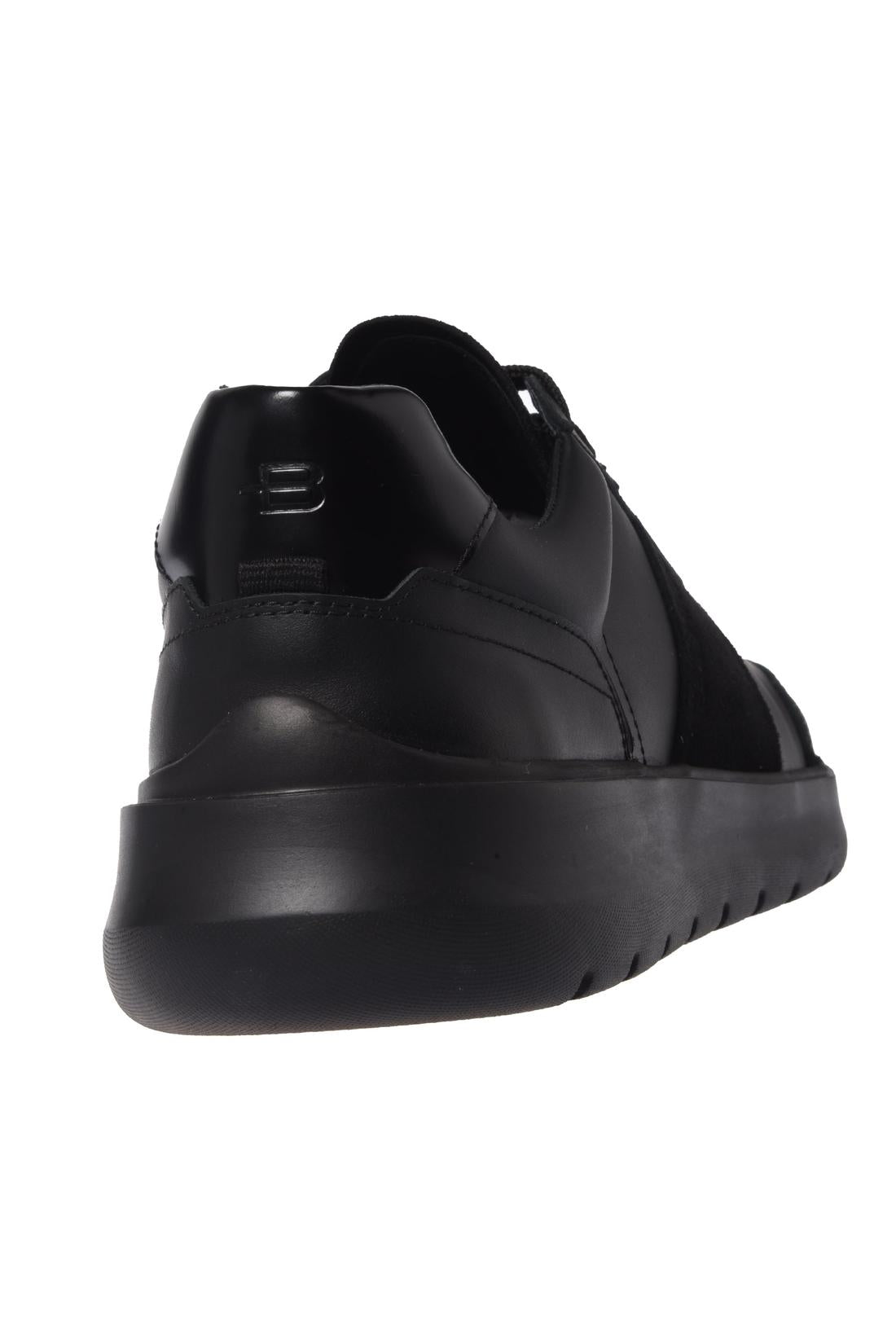 Baldinini-Black leather trainers-Sneaker-Black-Deal-Outlet-by-ARCHIVIST
