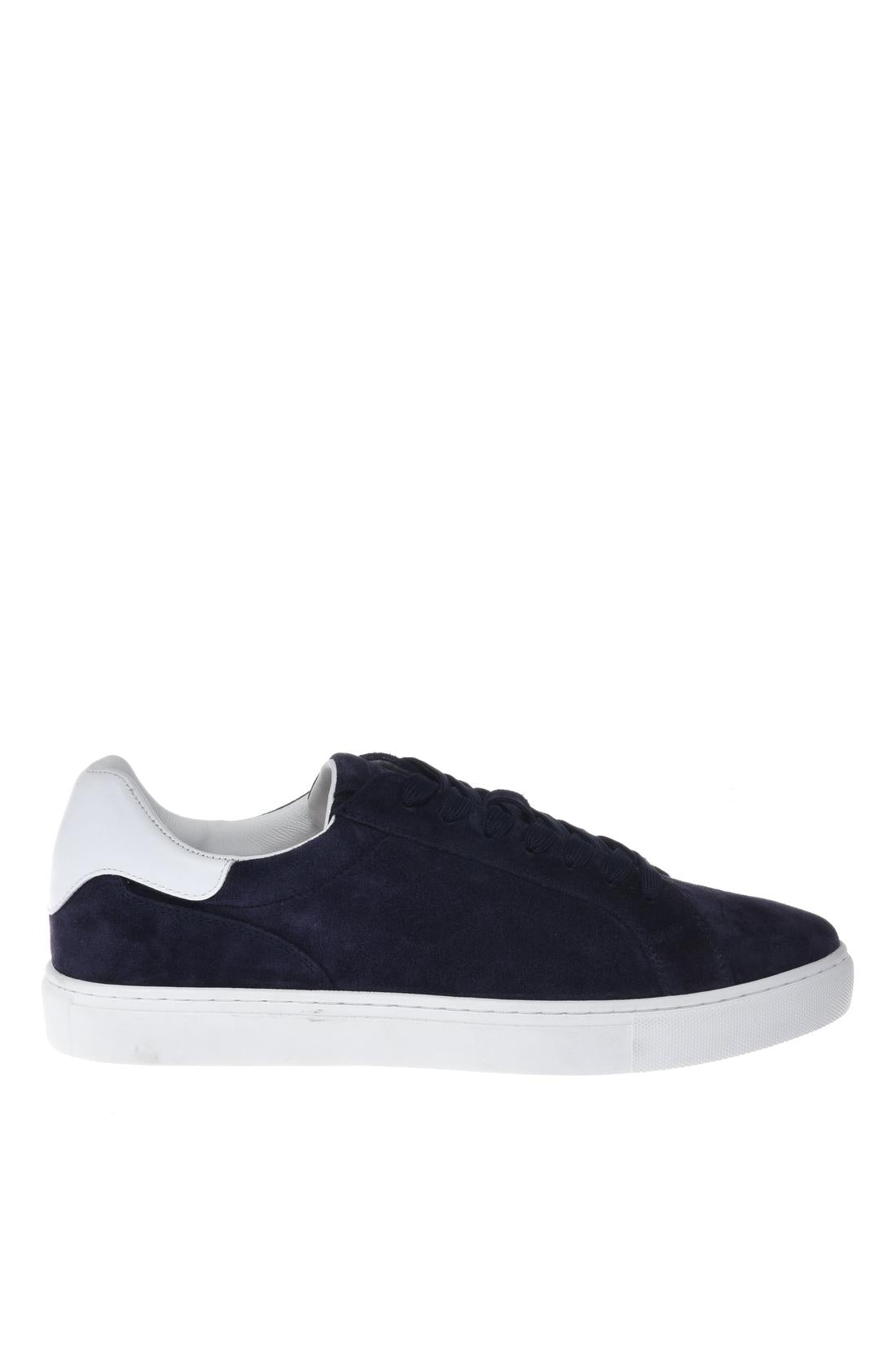 Sneaker in suede blue-Sneaker-Baldinini-OUTLET-39-BALTICO-ARCHIVIST-ARCHIVE-SALE