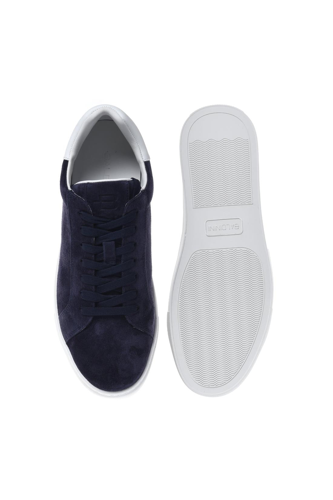 Sneaker in suede blue-Sneaker-Baldinini-OUTLET-ARCHIVIST-ARCHIVE-SALE