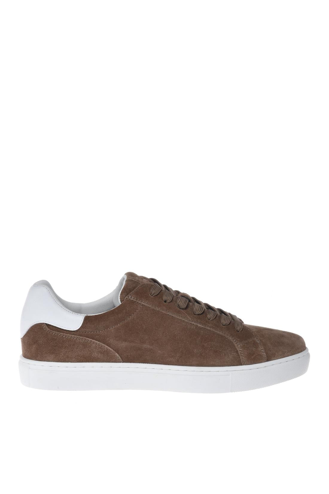 Sneaker in suede taupe-Sneaker-Baldinini-OUTLET-39-SAVANA-ARCHIVIST-ARCHIVE-SALE