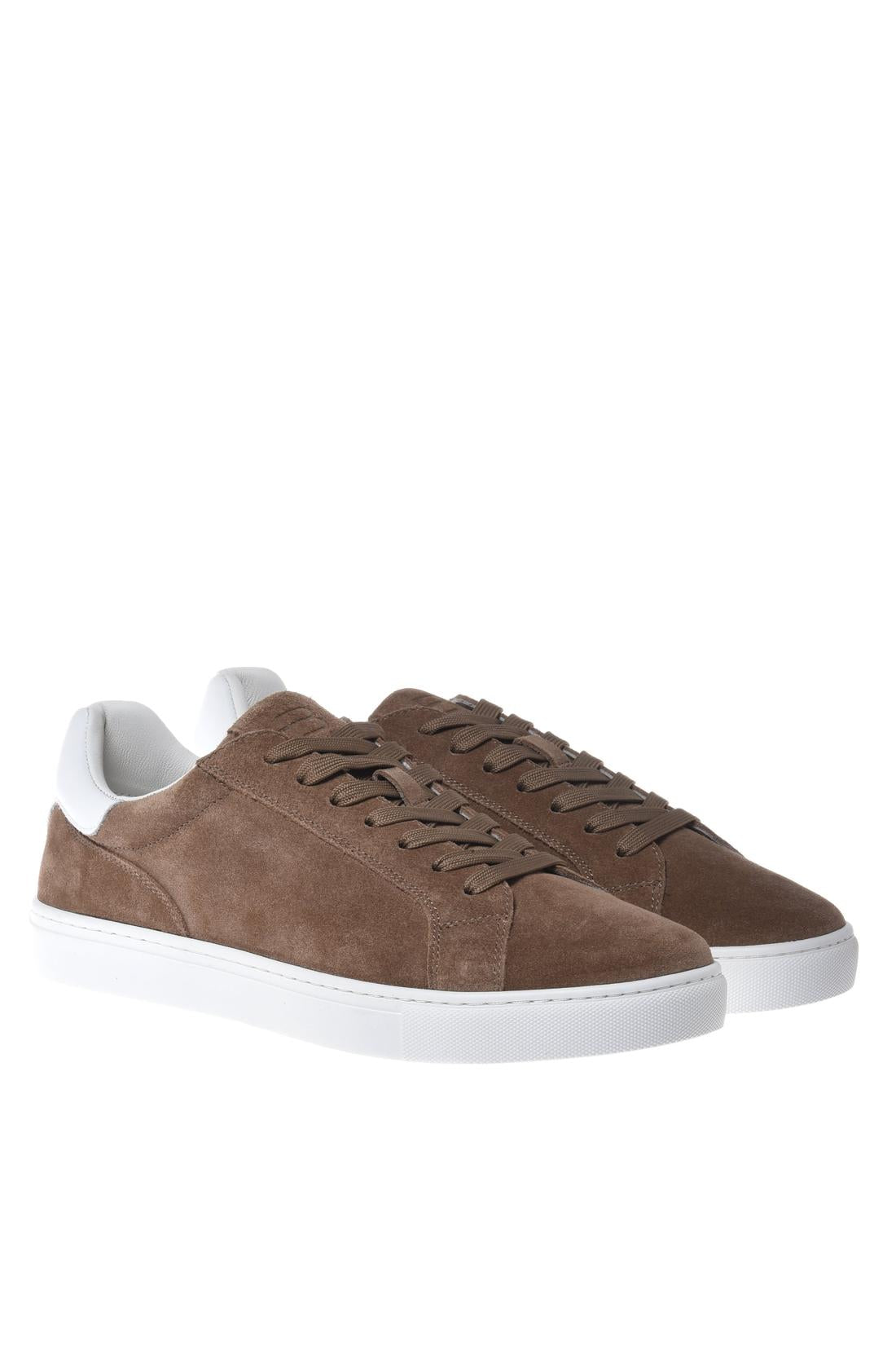 Sneaker in suede taupe-Sneaker-Baldinini-OUTLET-ARCHIVIST-ARCHIVE-SALE