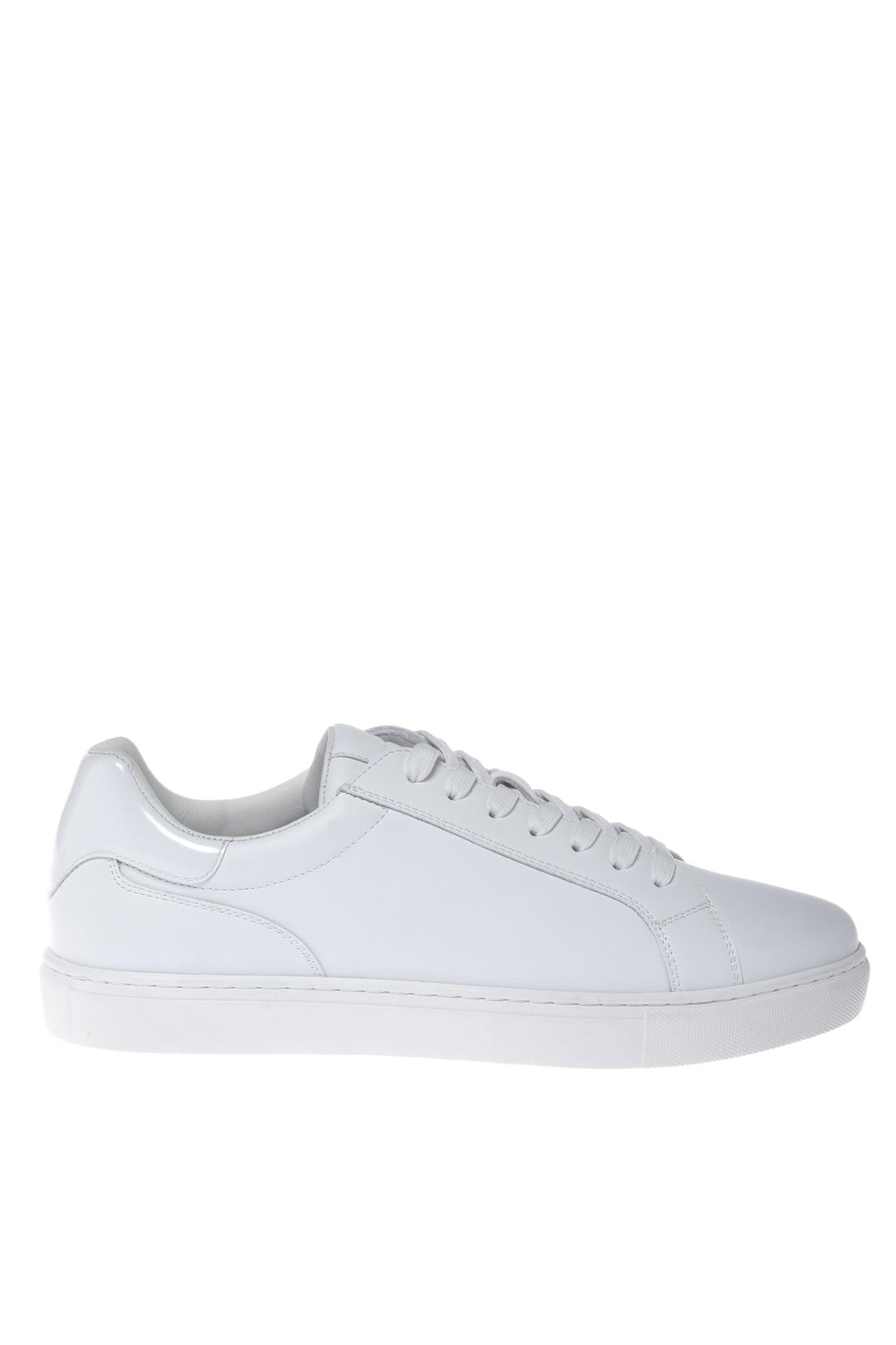 Sneaker in leather white-Sneaker-Baldinini-OUTLET-39-BIANCO-ARCHIVIST-ARCHIVE-SALE
