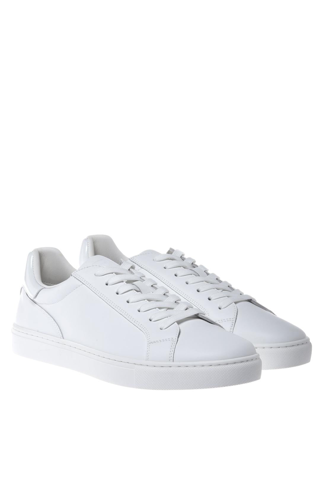 Sneaker in leather white-Sneaker-Baldinini-OUTLET-ARCHIVIST-ARCHIVE-SALE