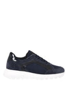 Baldinini-Dark blue suede leather and wool fabric sneakers﻿-Sneaker-Black-Deal-Outlet-by-ARCHIVIST