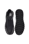 Baldinini-Black leather and tumbled leather sneakers-Sneaker-Black-Deal-Outlet-by-ARCHIVIST