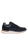 Baldinini-Blue leather trainers-Sneaker-Black-Deal-Outlet-by-ARCHIVIST