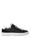 Baldinini-Black leather and suede leather trainers-Sneaker-Black-Deal-Outlet-by-ARCHIVIST