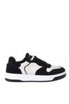 Baldinini-Sneaker in black suede and white leather-Sneaker-Black-Deal-Outlet-by-ARCHIVIST
