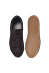 Baldinini-Dark brown suede leather sneakers﻿-Sneaker-Black-Deal-Outlet-by-ARCHIVIST