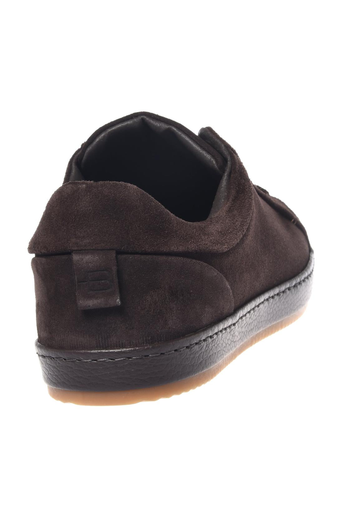 Baldinini-Dark brown suede leather sneakers﻿-Sneaker-Black-Deal-Outlet-by-ARCHIVIST