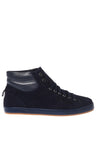 Baldinini-Sneaker in blue suede and blue nappa leather-Sneaker-Black-Deal-Outlet-by-ARCHIVIST