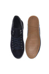 Baldinini-Sneaker in blue suede and blue nappa leather-Sneaker-Black-Deal-Outlet-by-ARCHIVIST