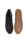 Baldinini-Sneaker in dark brown suede and dark brown nappa leather-Sneaker-Black-Deal-Outlet-by-ARCHIVIST