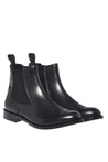 Baldinini-Ankle boots in black leather-Stiefel & Stiefeletten-Black-Deal-Outlet-by-ARCHIVIST