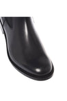 Baldinini-Ankle boots in black leather-Stiefel & Stiefeletten-Black-Deal-Outlet-by-ARCHIVIST