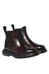 Baldinini-Washed-out dark brown ankle boots-Stiefel & Stiefeletten-Black-Deal-Outlet-by-ARCHIVIST