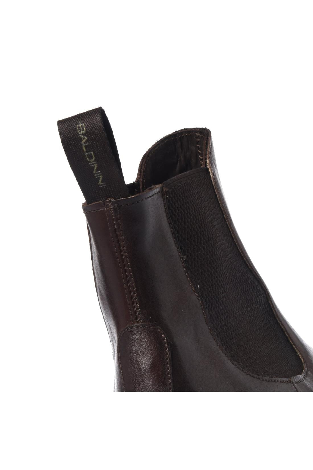 Baldinini-Washed-out dark brown ankle boots-Stiefel & Stiefeletten-Black-Deal-Outlet-by-ARCHIVIST