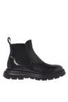 Baldinini-Ankle boots in black leather-Stiefel & Stiefeletten-Black-Deal-Outlet-by-ARCHIVIST