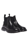 Baldinini-Ankle boots in black leather-Stiefel & Stiefeletten-Black-Deal-Outlet-by-ARCHIVIST