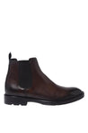 Baldinini-Dark brown aged leather ankle boots-Stiefel & Stiefeletten-Black-Deal-Outlet-by-ARCHIVIST