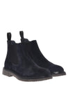 Baldinini-Blue suede leather ankle boots-Stiefel & Stiefeletten-Black-Deal-Outlet-by-ARCHIVIST