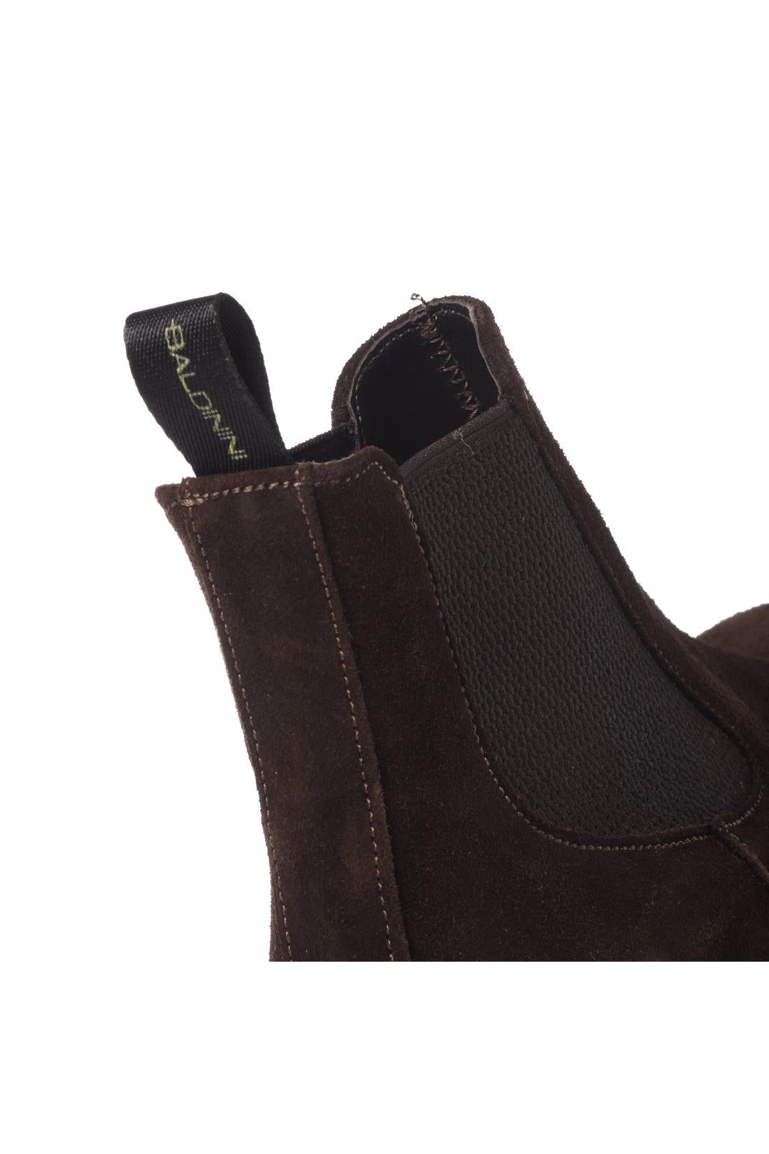 Baldinini-Dark brown suede leather ankle boots-Black-Deal-Outlet-by-ARCHIVIST