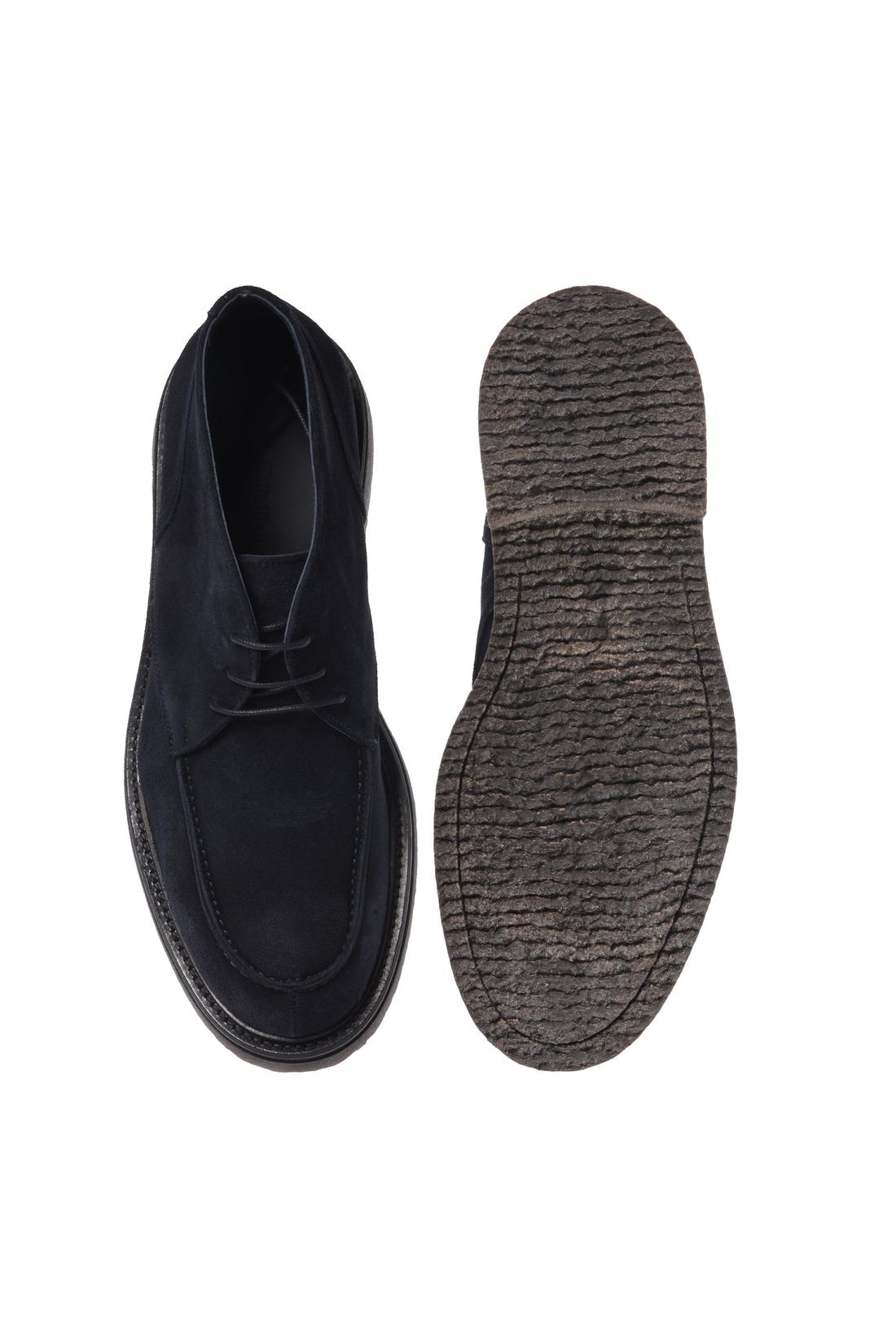 Baldinini-Blue suede leather ankle boots-Stiefel & Stiefeletten-Black-Deal-Outlet-by-ARCHIVIST