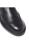 Baldinini-Black leather ankle boots-Stiefel & Stiefeletten-Black-Deal-Outlet-by-ARCHIVIST