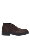 Baldinini-Dark brown suede leather lace-ups-Black-Deal-Outlet-by-ARCHIVIST