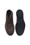 Baldinini-Dark brown suede leather lace-ups-Flache Schuhe-Black-Deal-Outlet-by-ARCHIVIST