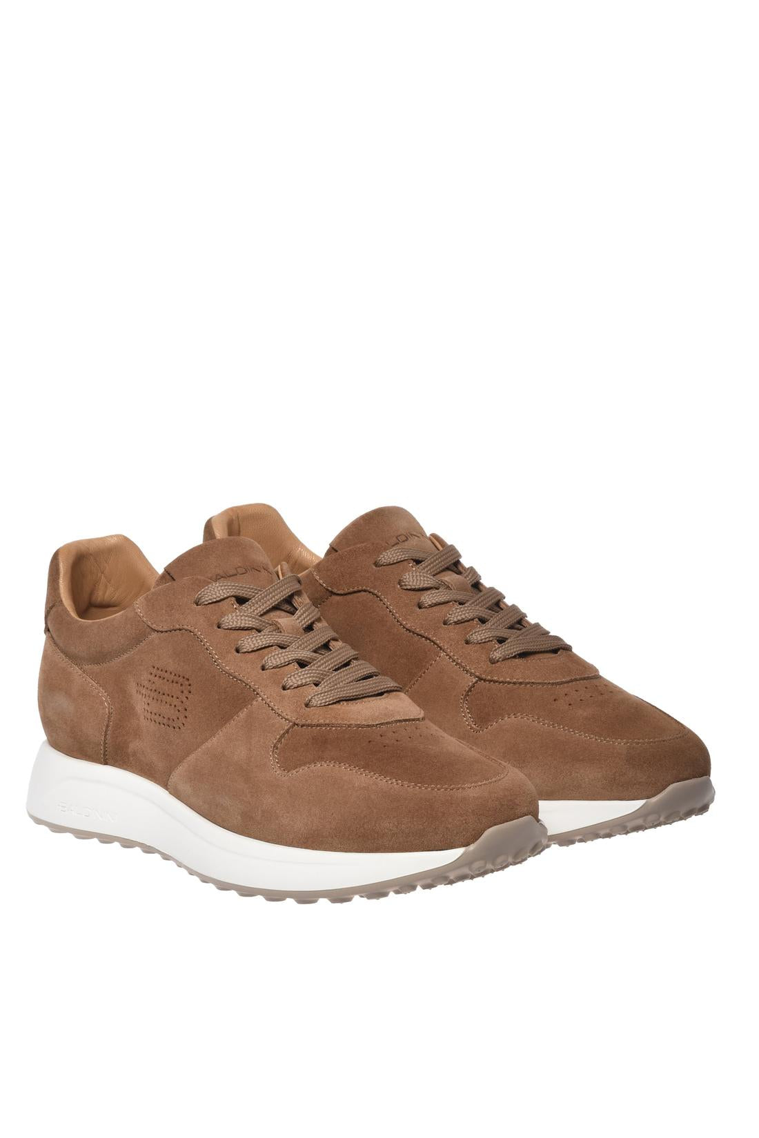 Tan suede sneaker
