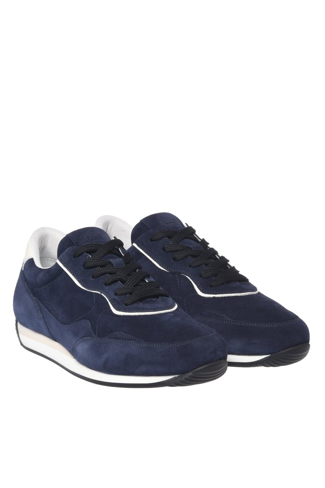 Blue suede sneaker
