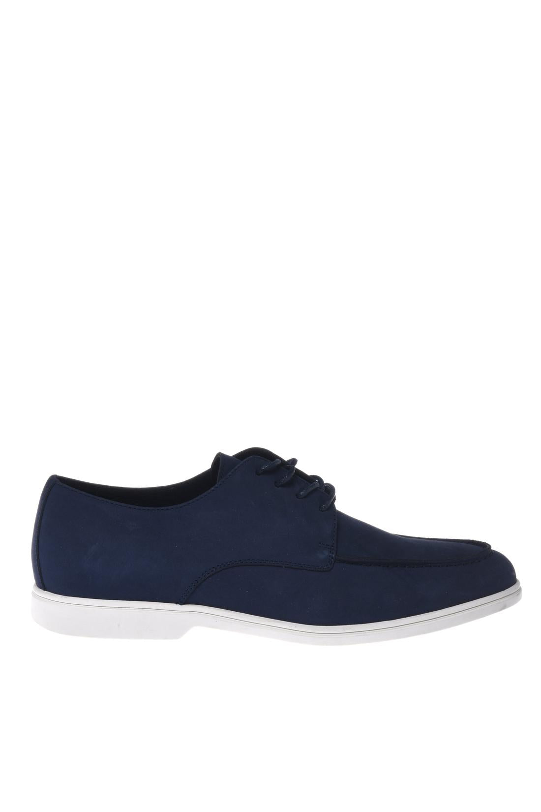 Lace-up in nubuck blue-Baldinini-OUTLET-39-CORNFLOWER-ARCHIVIST-ARCHIVE-SALE