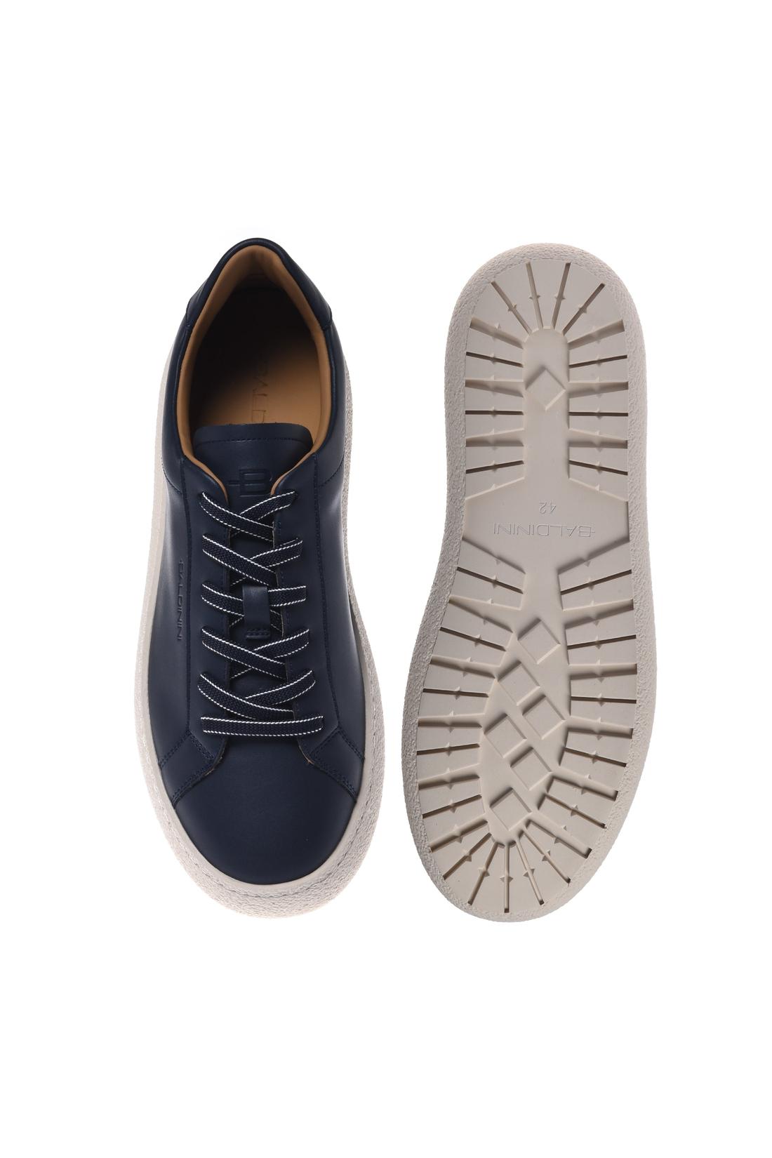 Sneaker in leather blue-Sneaker-Baldinini-OUTLET-ARCHIVIST-ARCHIVE-SALE