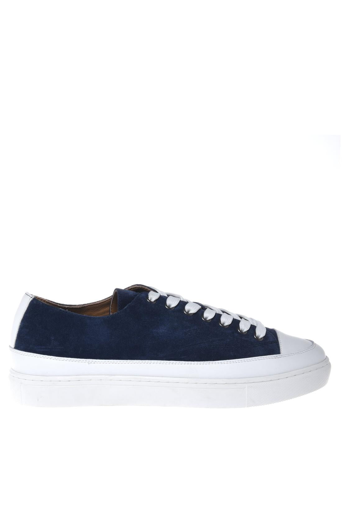 Sneaker in suede blue-Sneaker-Baldinini-OUTLET-39-PACIFICO-ARCHIVIST-ARCHIVE-SALE