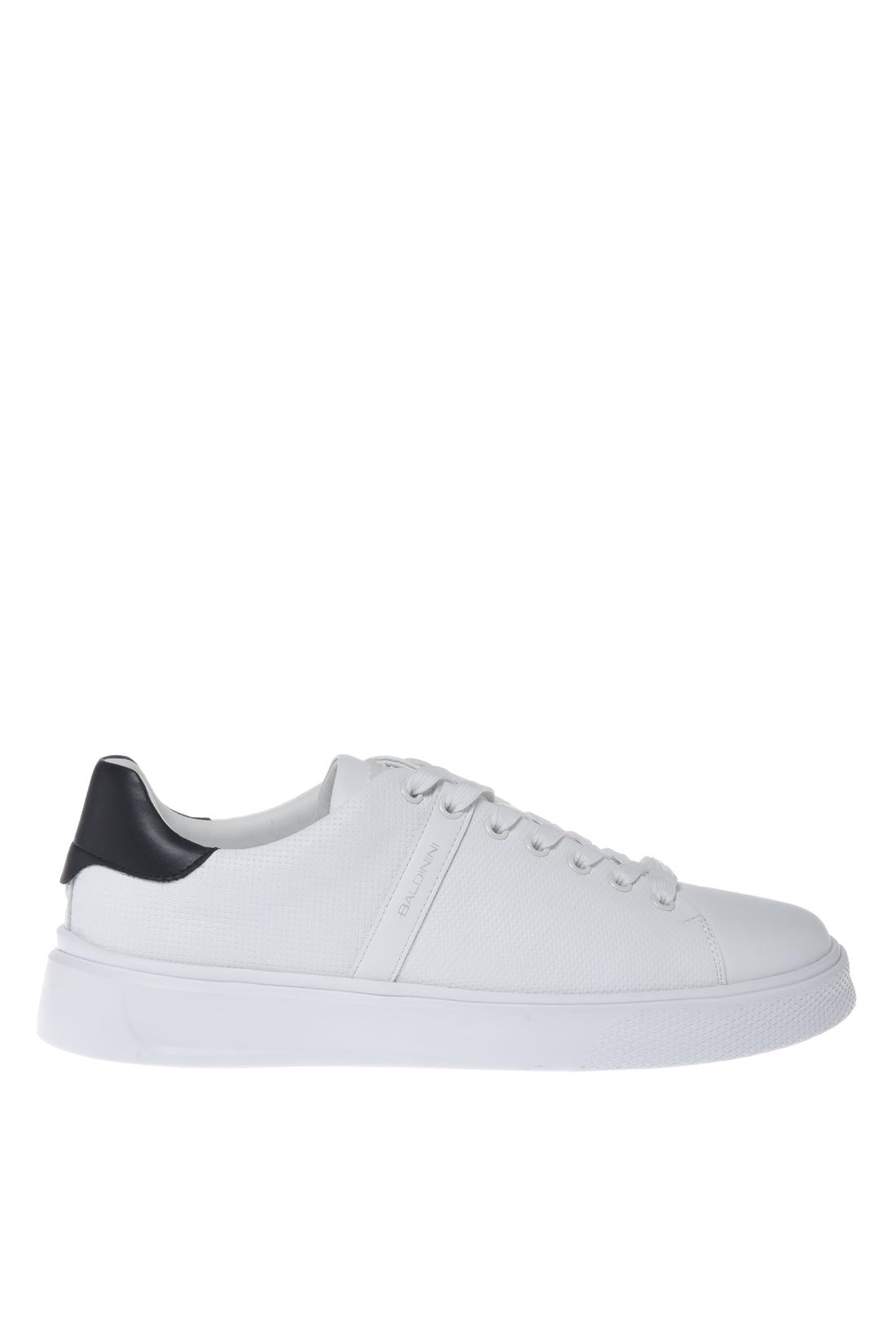Sneaker in perforated leather white-Baldinini-OUTLET-39-BIANCO-ARCHIVIST-ARCHIVE-SALE
