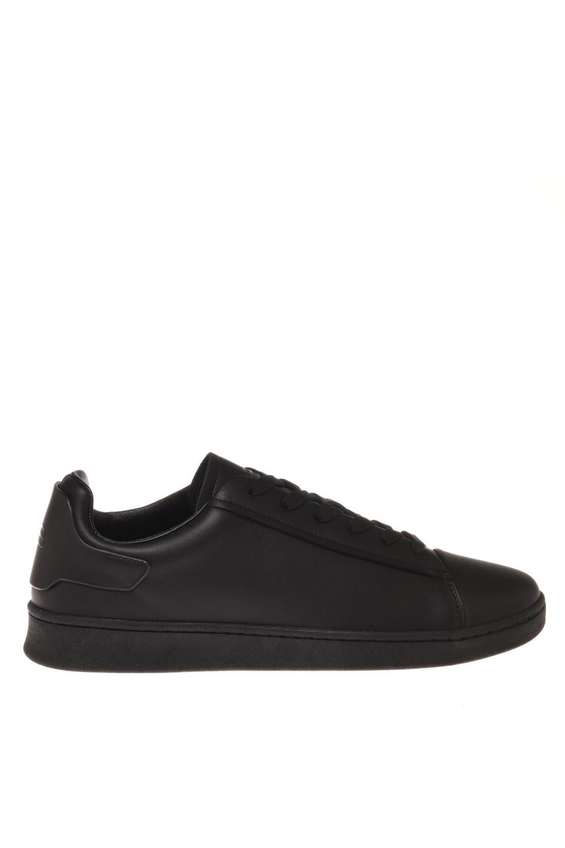 Sneaker in leather black