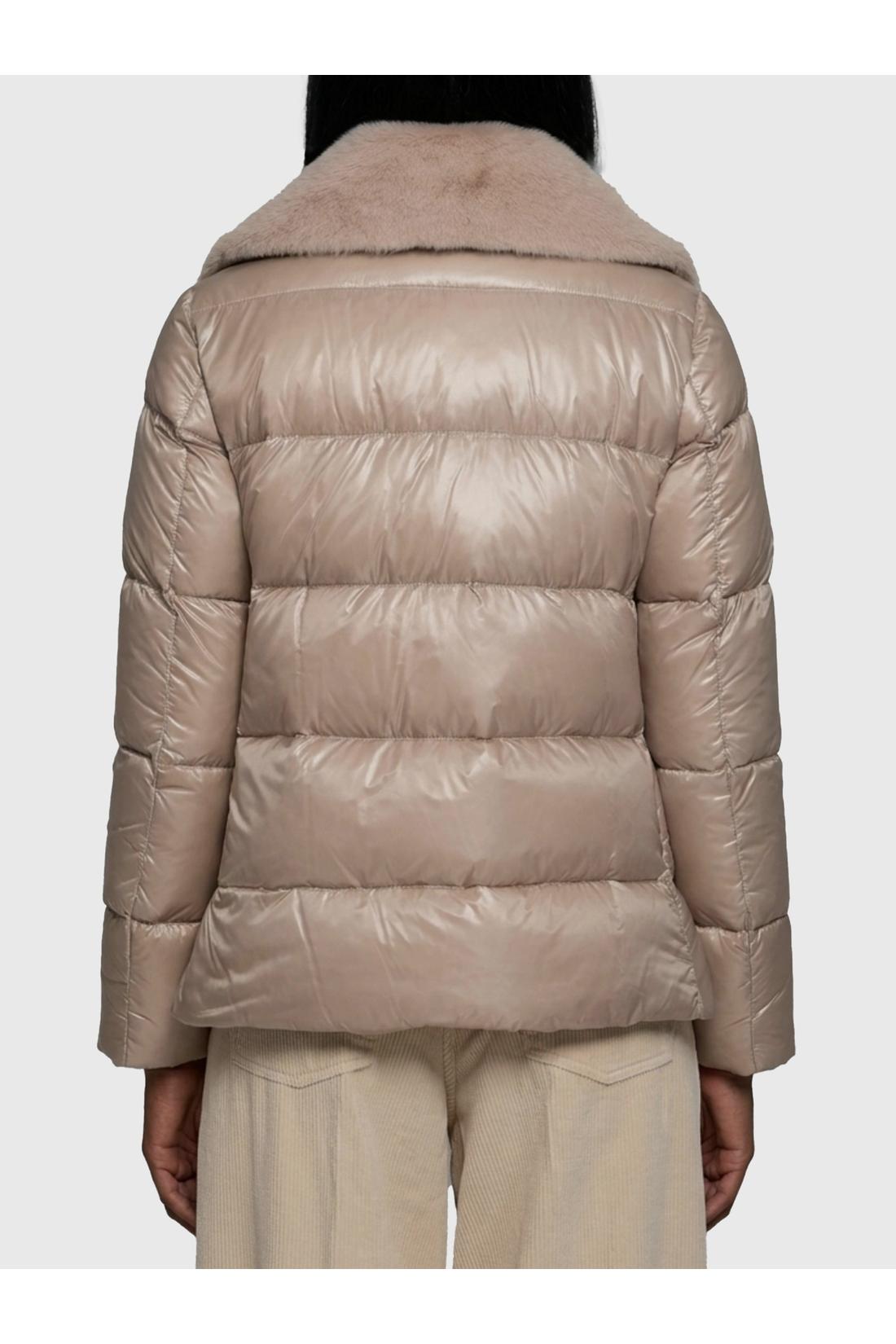 Herno-OUTLET-SALE-Ultralight nylon and fur collar jacket-ARCHIVIST