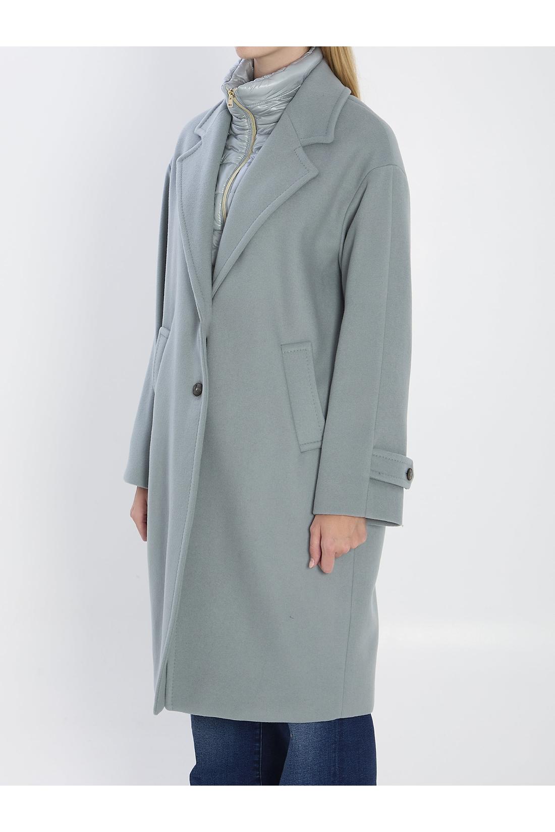 Herno-OUTLET-SALE-Ultralight wool and nylon coat-ARCHIVIST