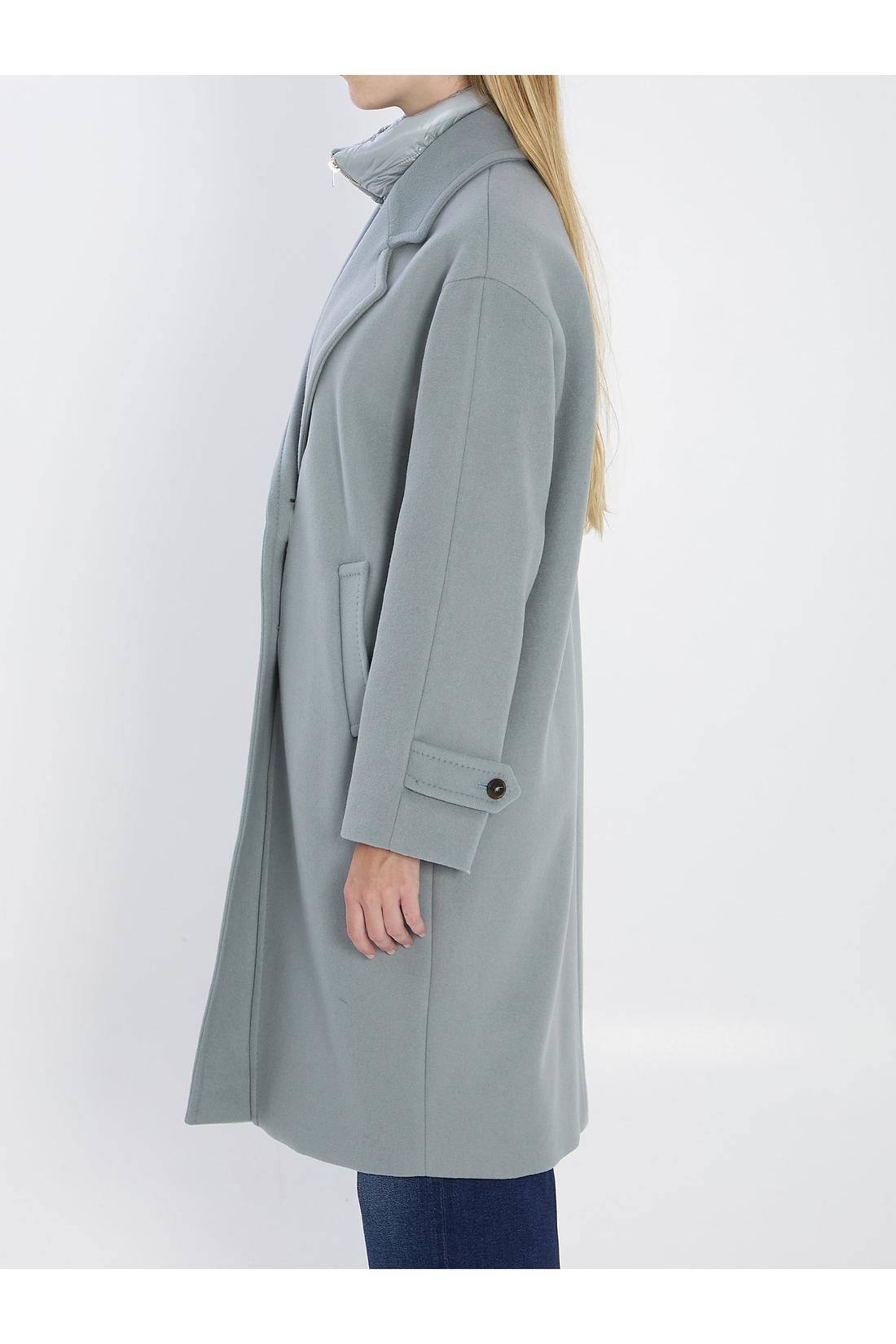 Herno-OUTLET-SALE-Ultralight wool and nylon coat-ARCHIVIST