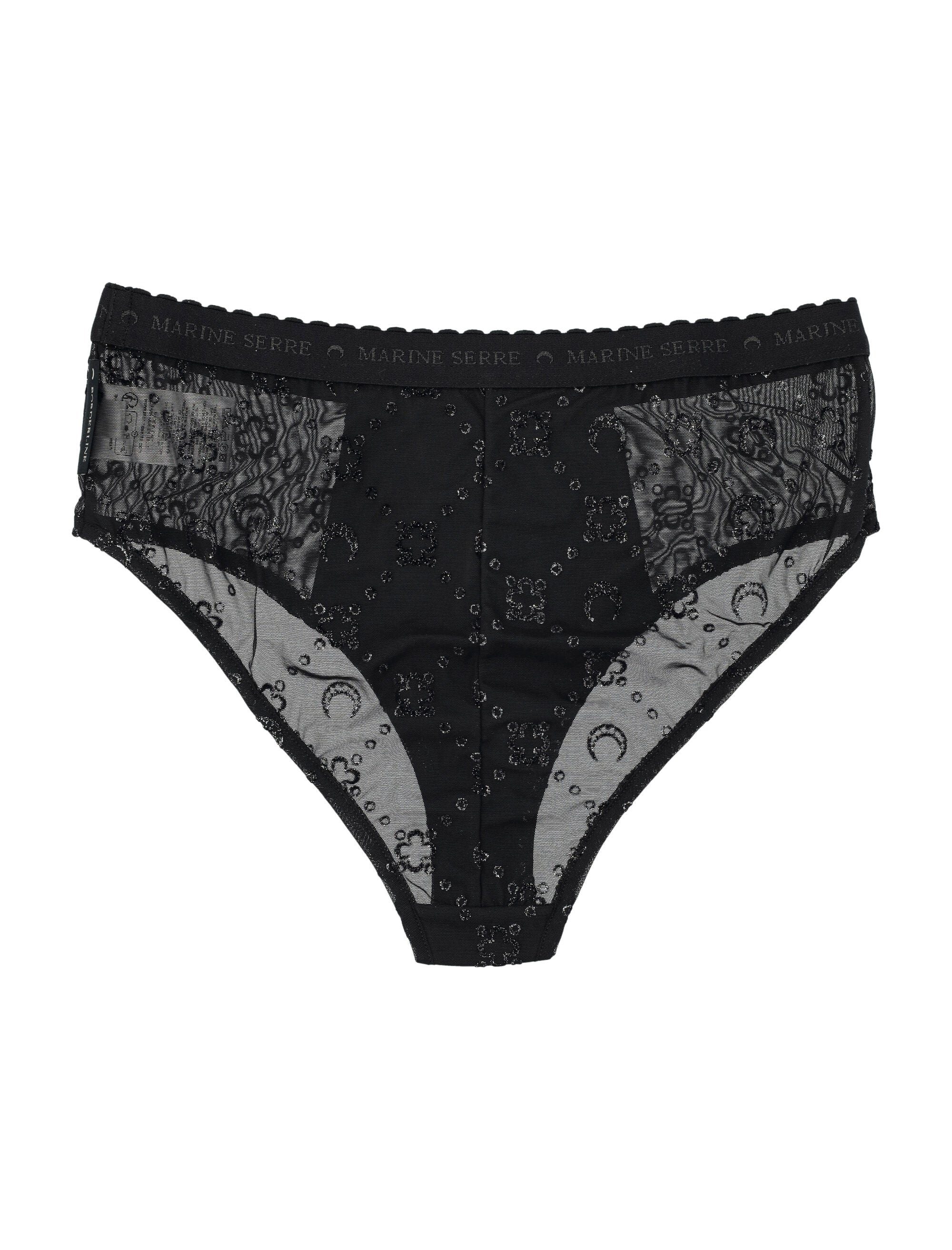 MARINE SERRE-OUTLET-SALE-Underwear SCHWARZ-ARCHIVIST