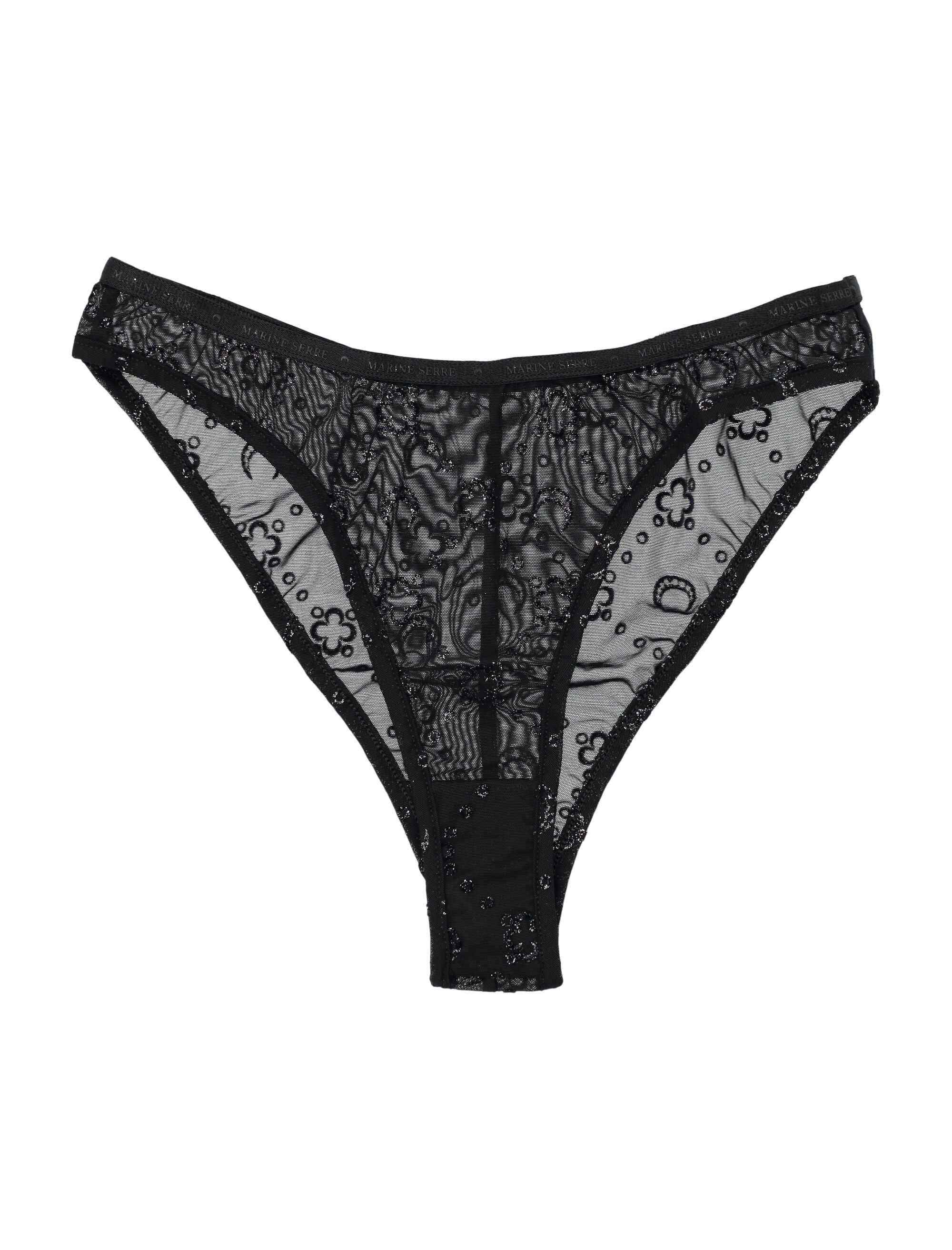 MARINE SERRE-OUTLET-SALE-Underwear SCHWARZ-ARCHIVIST