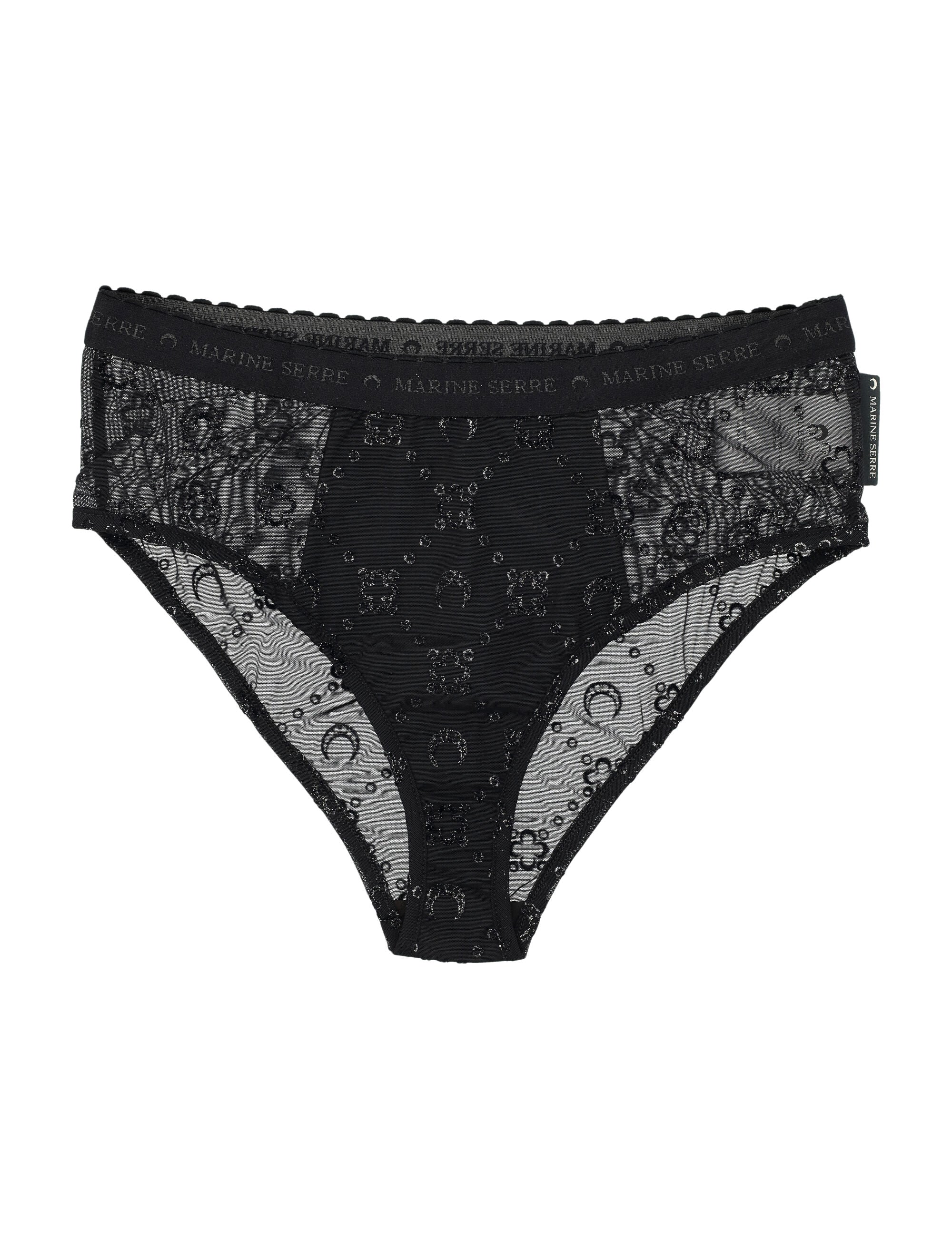 MARINE SERRE-OUTLET-SALE-Underwear SCHWARZ-ARCHIVIST